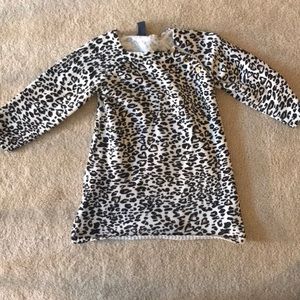 Old Navy Girls Leopard Print Sweater Dress
